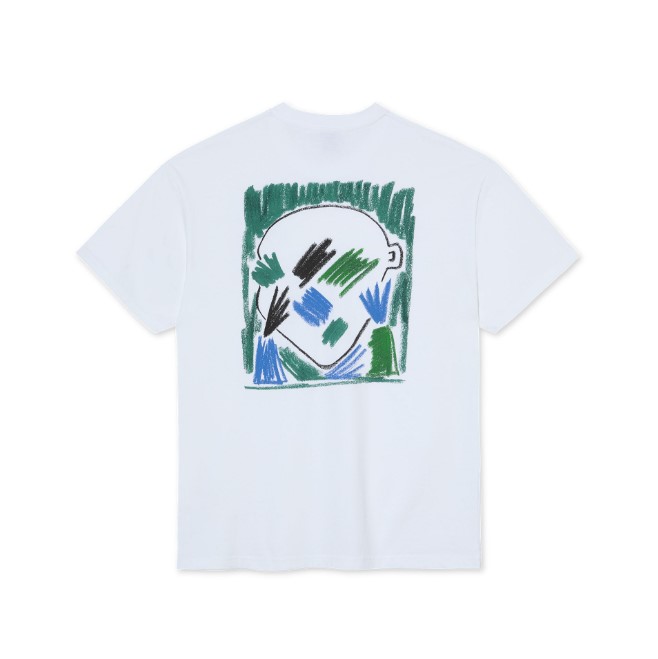 Polar Skate Co Tee Portrait White