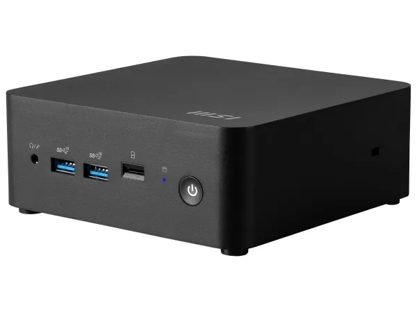 MSI Cubi NUC 13MQG 071EU - Mini PC Core i5 1345U / op til 4.7 GHz - RAM 8 GB - SSD 512 GB - NVMe - Intel Iris Xe Graphics - IEEE 802.11ax (Wi-Fi 6E), Bluetooth 5.3, Gigabit Ethernet, 2.5 Gigabit Ethernet - Win 11 Pro - skærm: ingen - sort