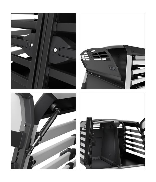 THULE® Allax Double S Hundetransportbox, ca.