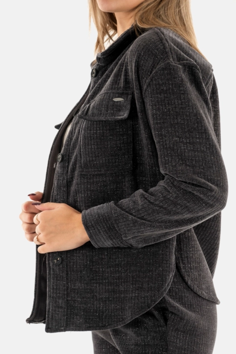 Chemisier sun valley ylaya 1472 gris foncechine