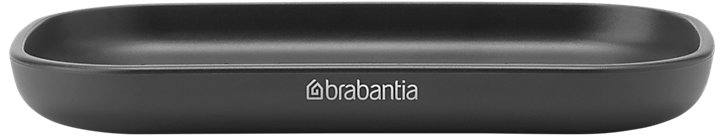 Porte savon gris anthracite 12x13,5 cm Renew Brabantia