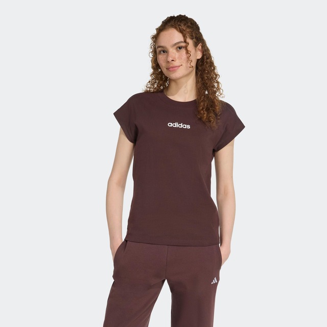 adidas Sportswear T-Shirt »W LIN SJ T«, Basic T-Shirt aus weichem Material