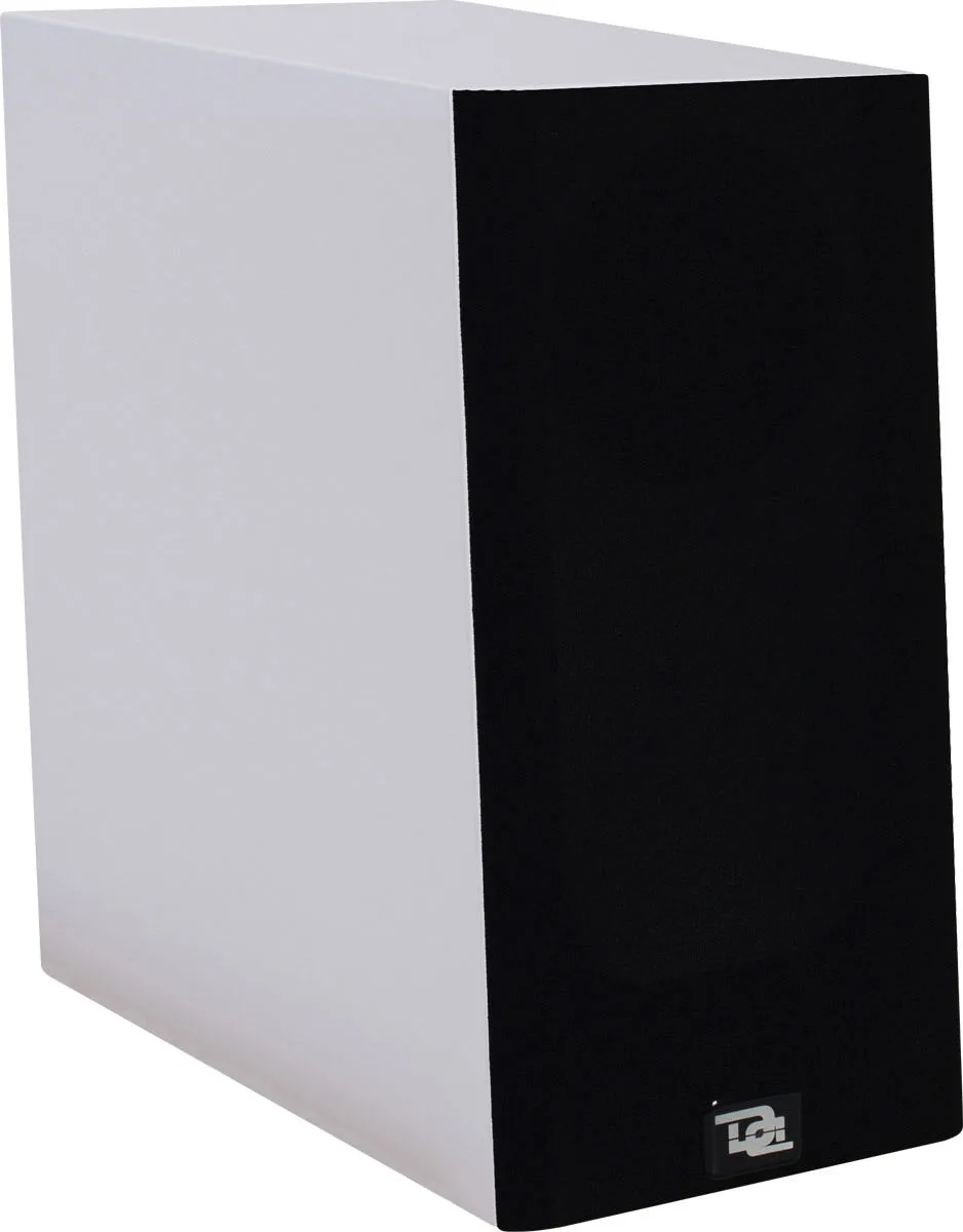 Davis Acoustics Courbet N°3 Blanc Satiné (la paire) Enceintes bibliothèque