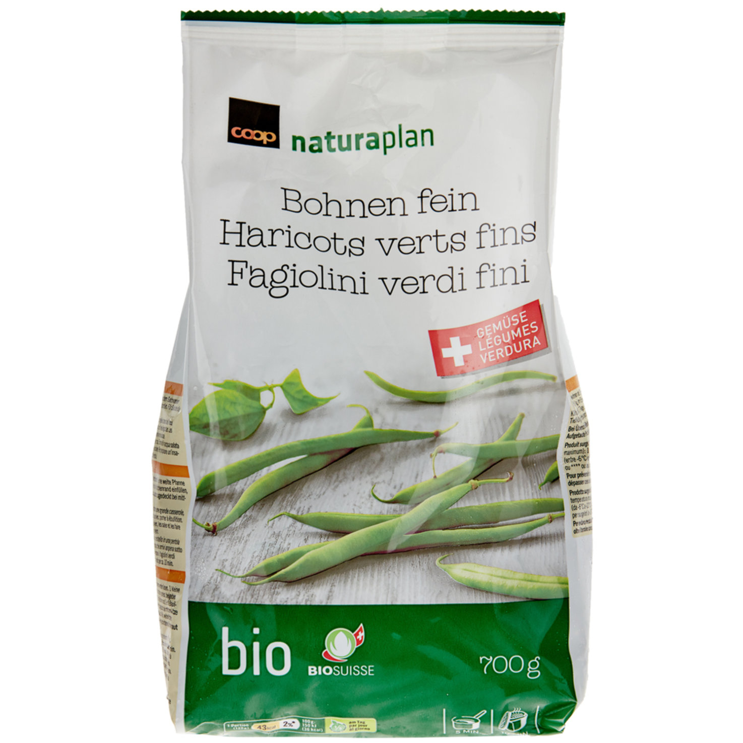 Naturaplan Bio Bohnen fein -