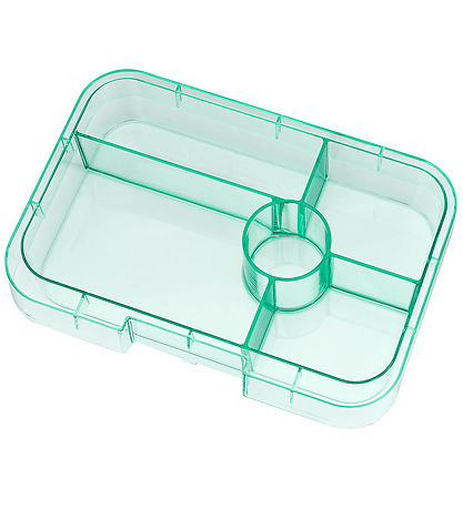 Yumbox Einlegetablett m. 5 Rum - Tapas - Clear Agua