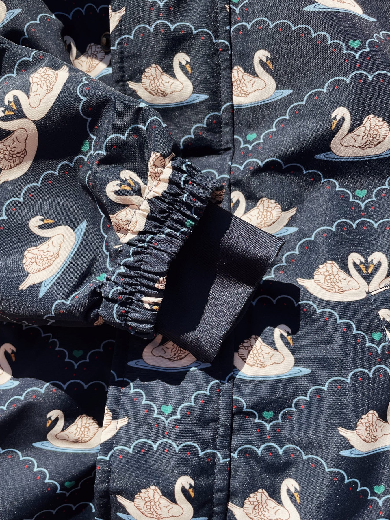 Konges Sløjd Nohr Snowsuit Print swan eclipse
