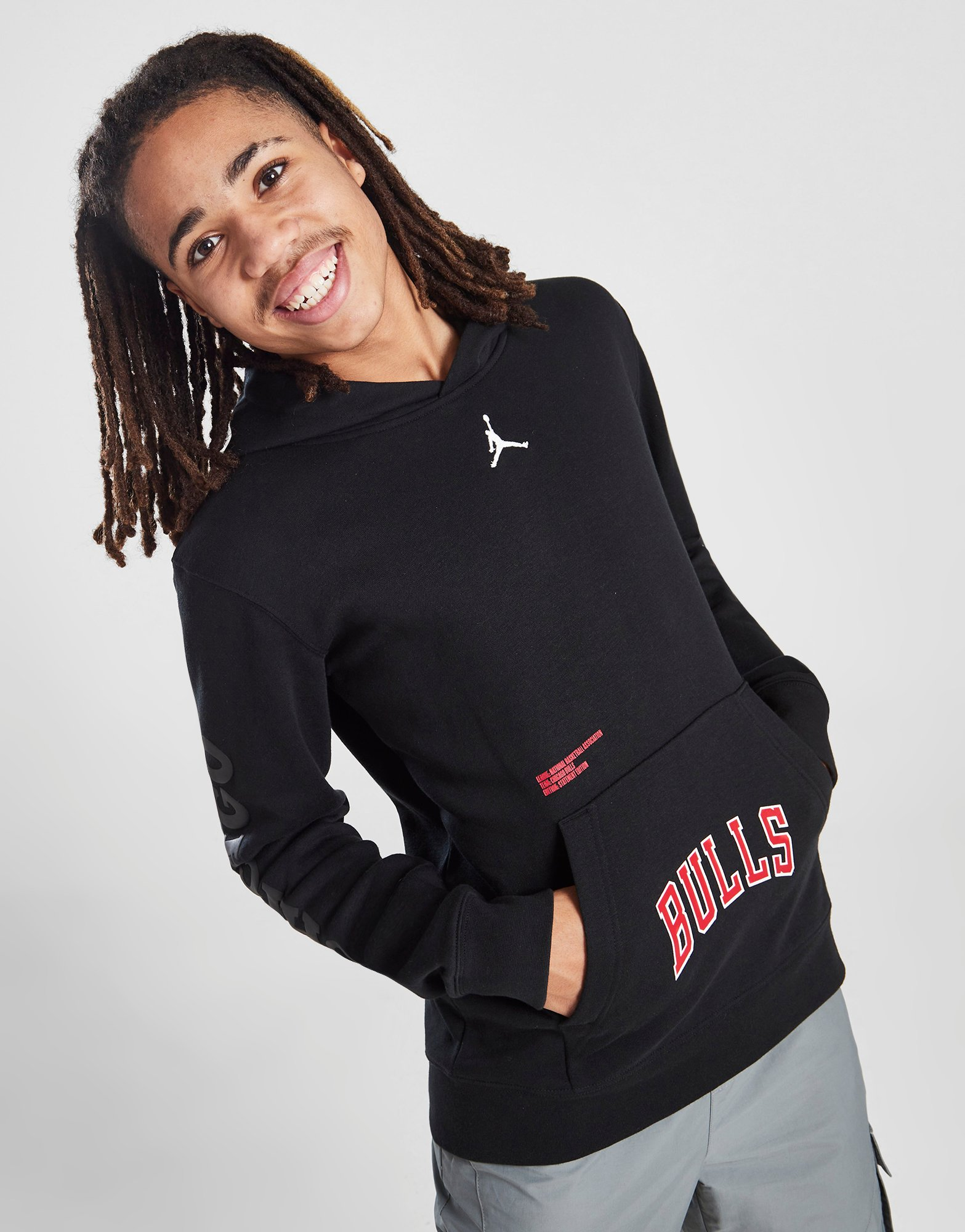 Jordan Sweat à Capuche NBA Chicago Bulls Statement Junior
