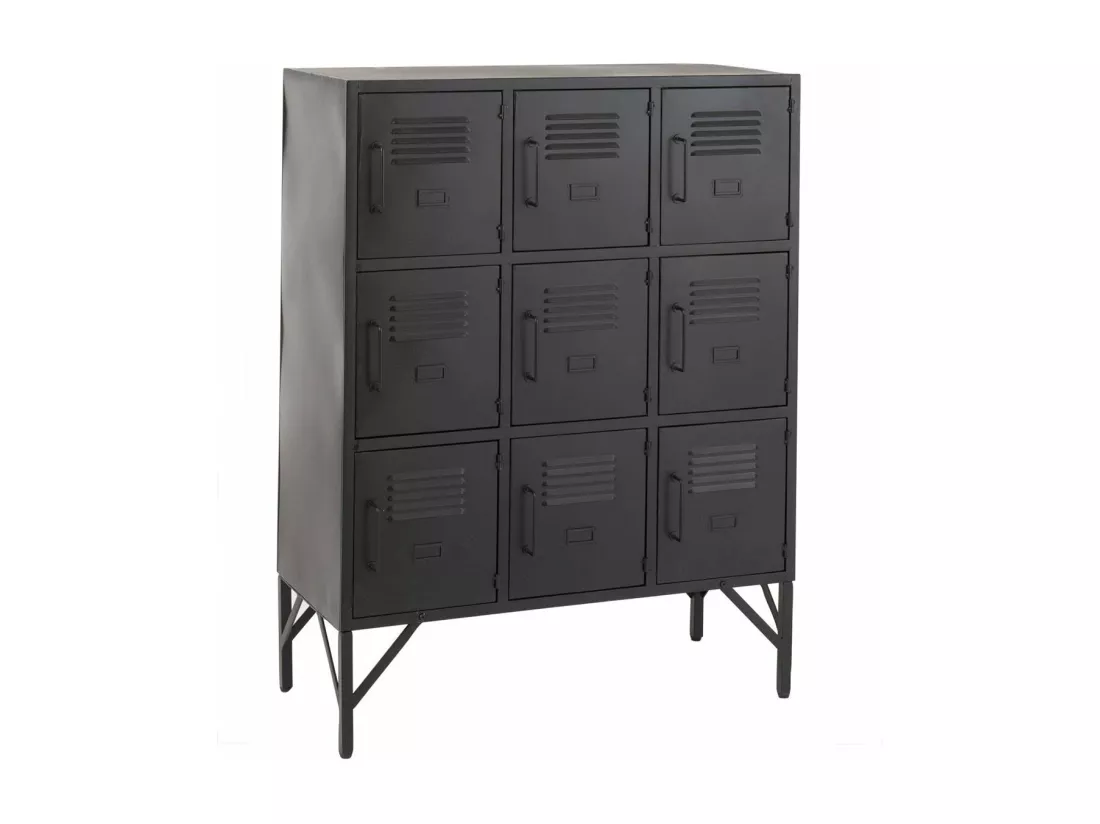 Commode 9 Portes en Métal 