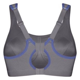 Brassière Shock Absorber Multisport Active Gris