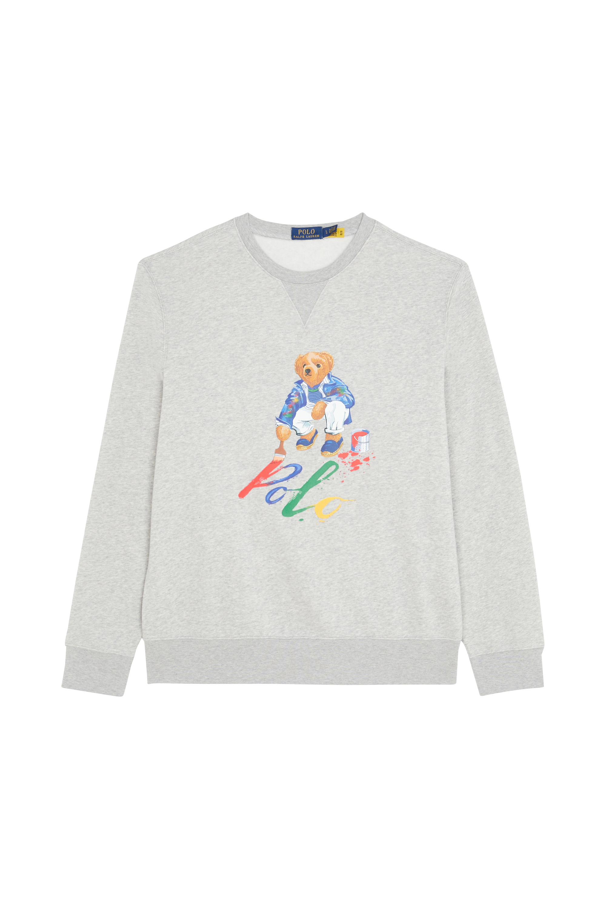 POLO RALPH LAUREN Sweatshirt GRAPHIC FLEECE-LSL-SWS Gris