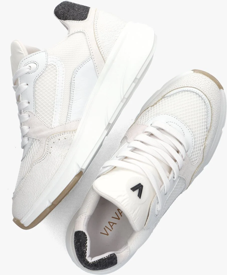 VIA VAI ecru via vai lage sneakers vic celia