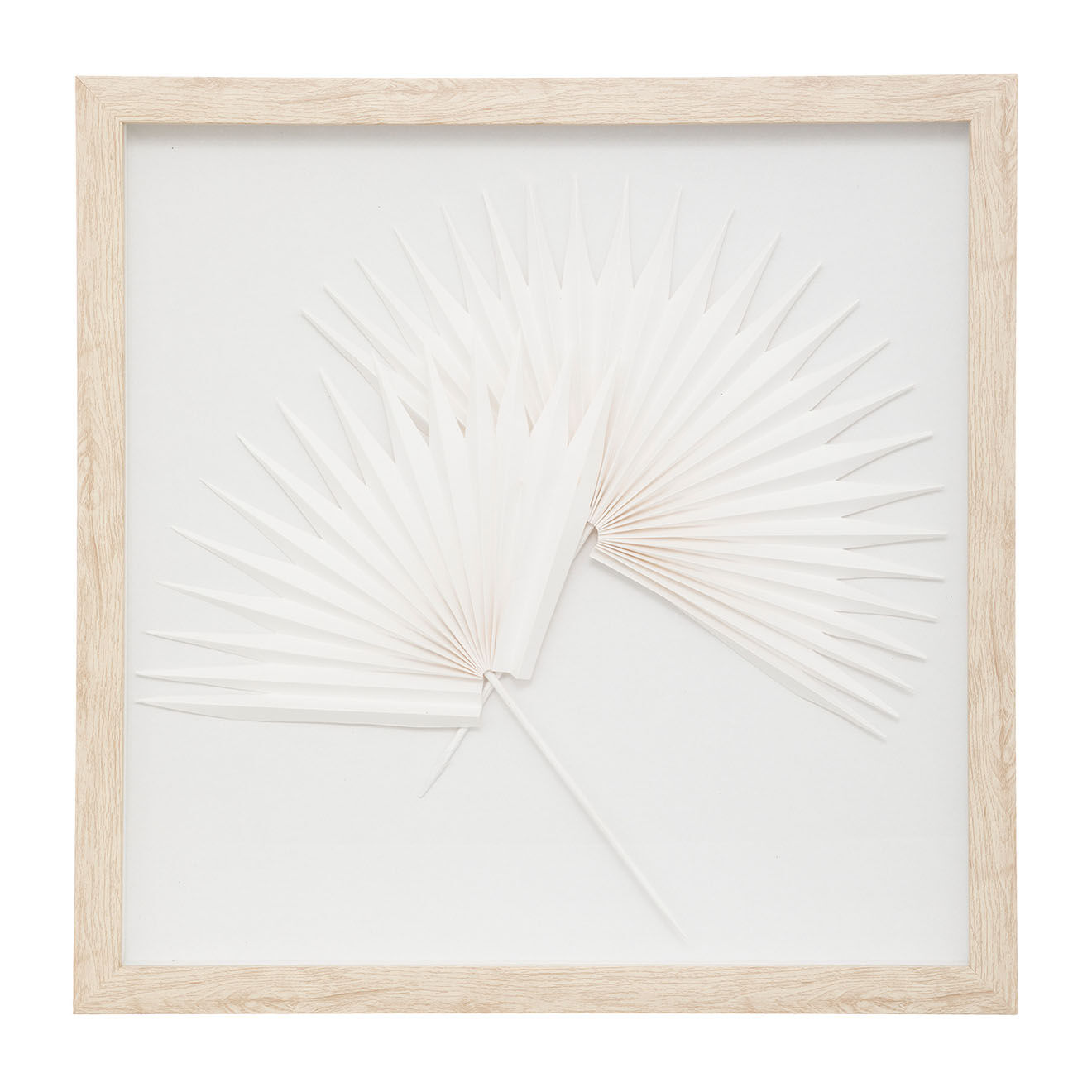 Atmosphera Décoration murale Cindy beige - 40x3x40 cm