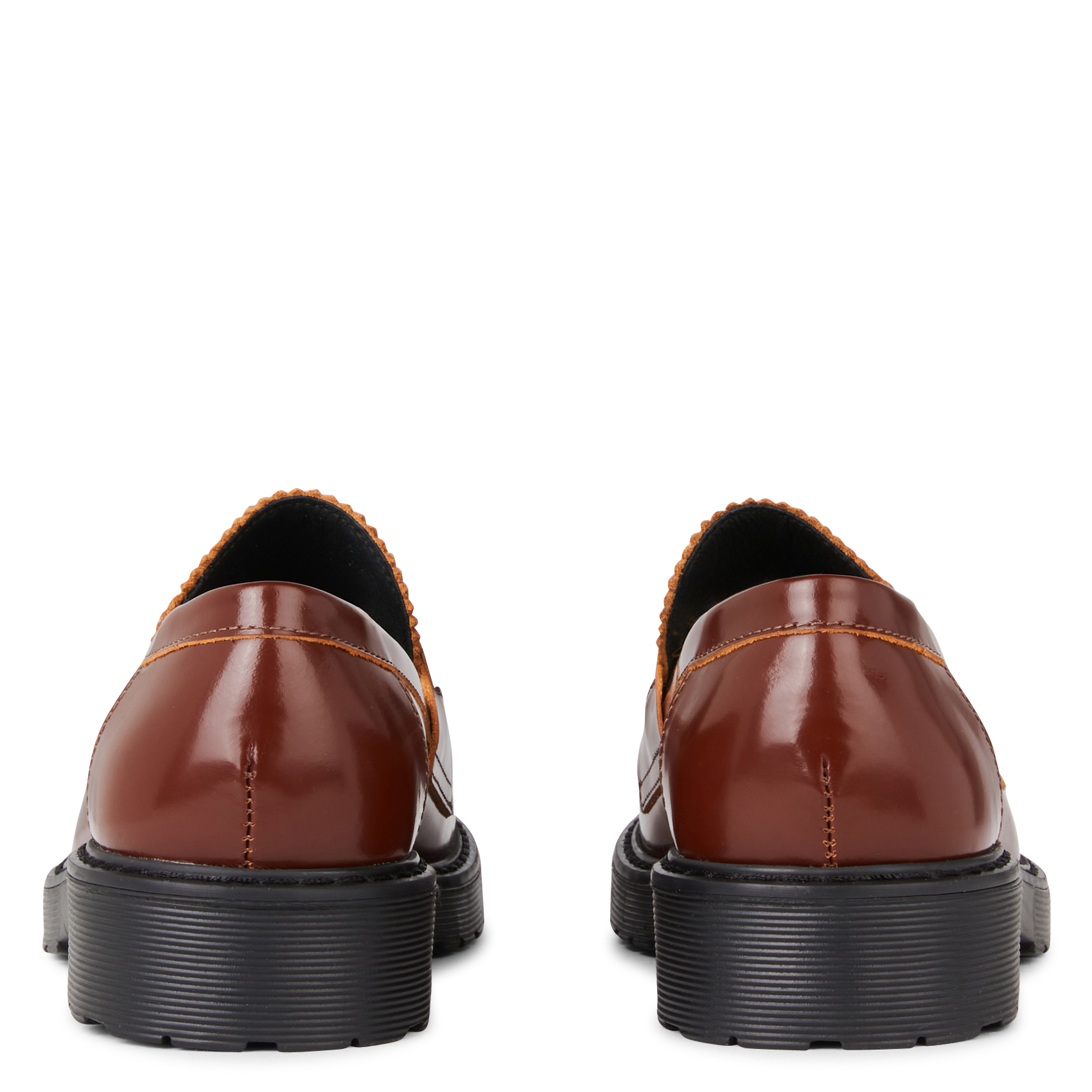 COME - Mocassins en cuir | Jaune