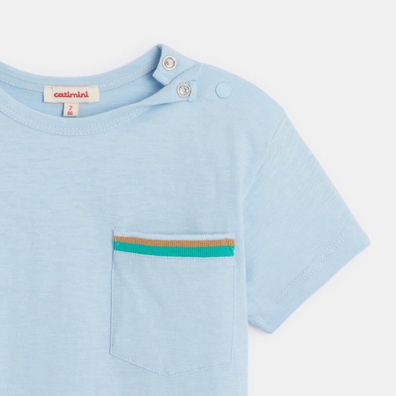T-shirt bébé garçon bleu Catimini Turquoise