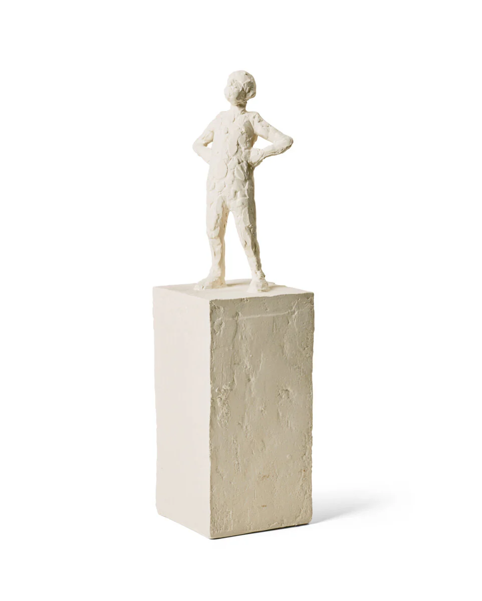 Kähler  Astro Løve, hvid - H30 cm.