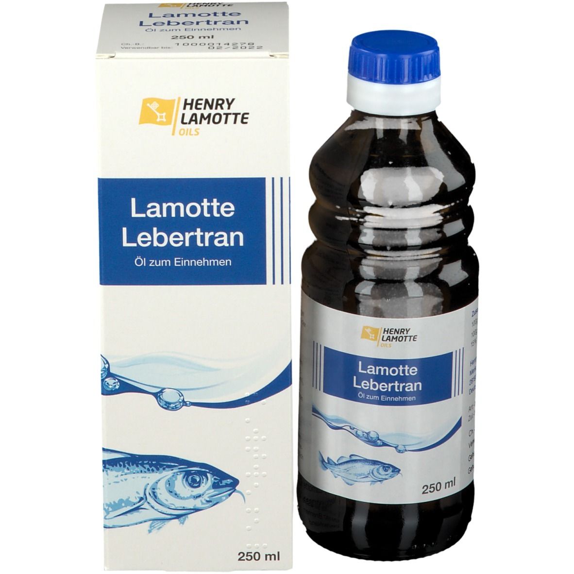 Lamotte Lebertran Öl zum Einnehmen