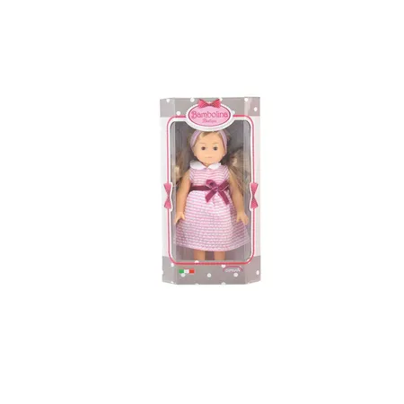 Bambolina Boutique Puppe mit Haar 20 cm