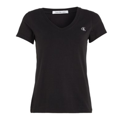 Tee-shirt à manches courtes femme Embroidery Stretch CALVIN KLEIN