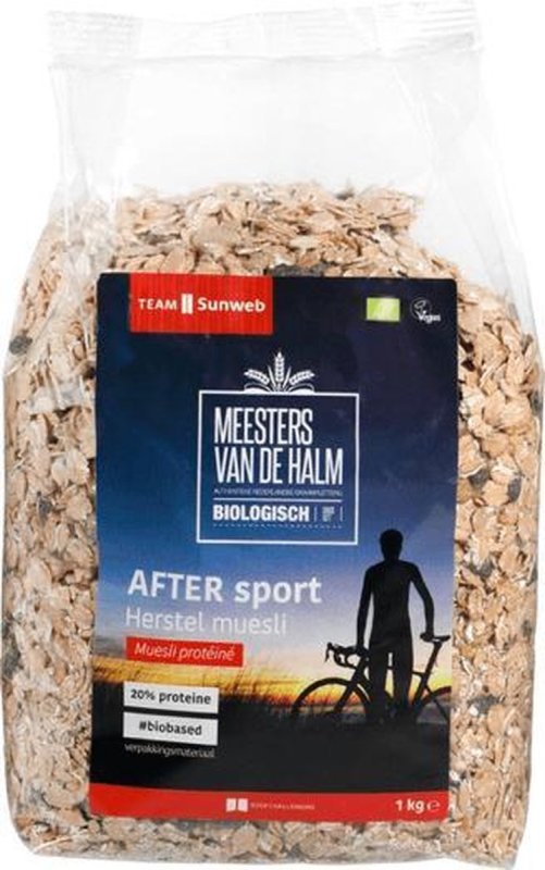 De Halm Muesli Herstel After Sport Bio 1000 Gram