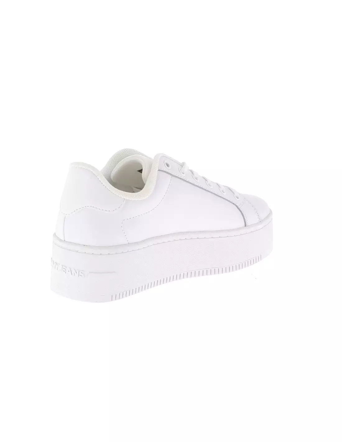 TOMMY JEANS FLATFORM ESS - Baskets YBSWHITE