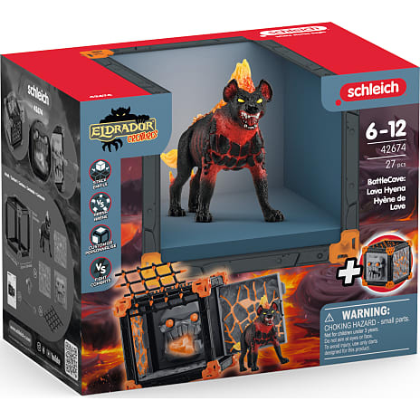 Schleich battlecave lavahyæne 42674