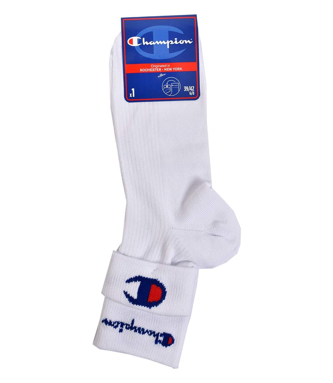 Chaussettes homme CHAMPION SPORT -Assortiment modèles photos selon arrivages- Pack de 4 paires Revers CHAMPION
