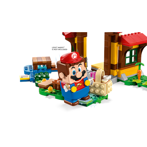 LEGO Super Mario Skovtur Ved Marios Hus – Udvidelsessæt - 71422