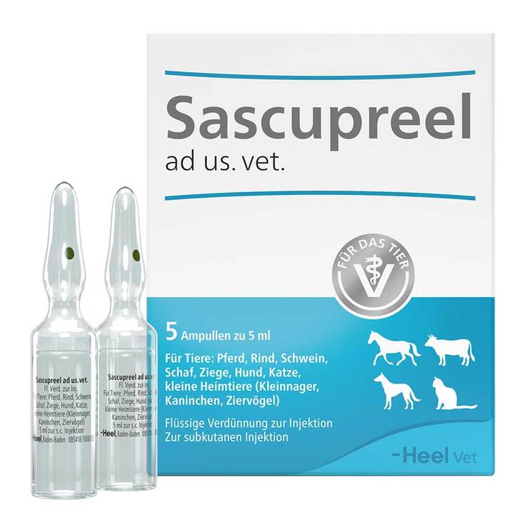 Sascupreel ad us.vet.Ampullen, 5X5 ml