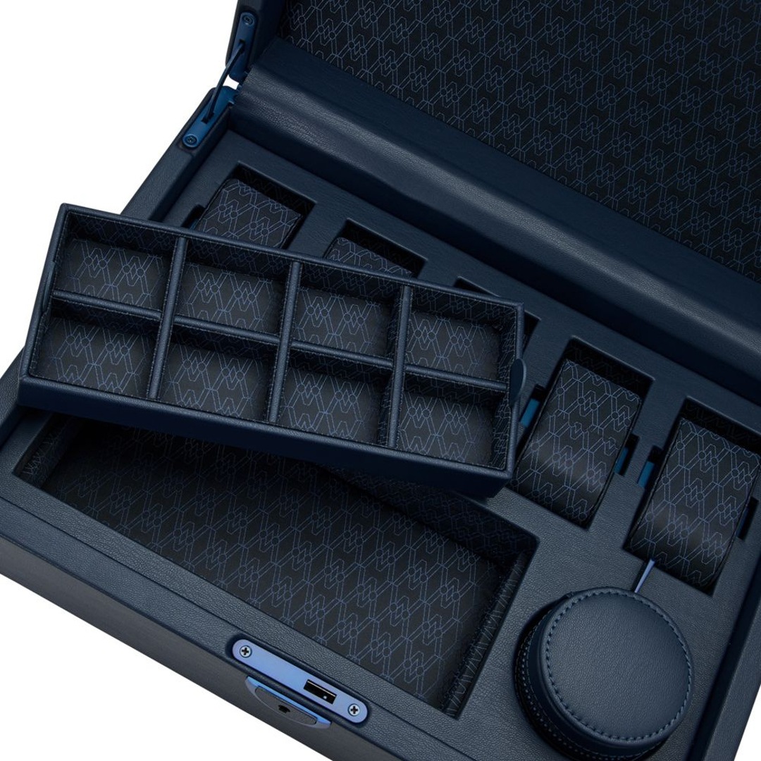 Wolf 1834 Earth 5er Uhrenbox Blau