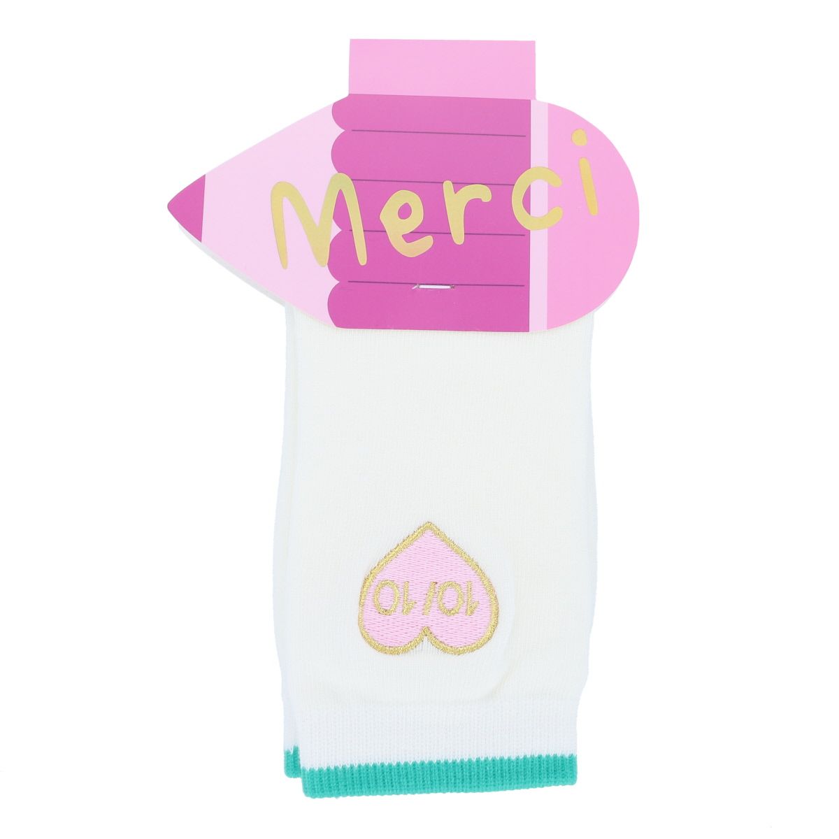 Chaussettes 10 sur 10 cœur rose 36-40