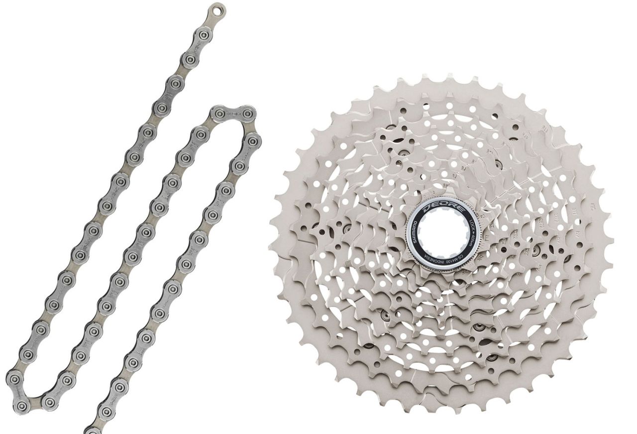Shimano DEORE CN-HG54+CS-M4100 10-fach Verschleissset 11-42 kaufen | Bike-Discount