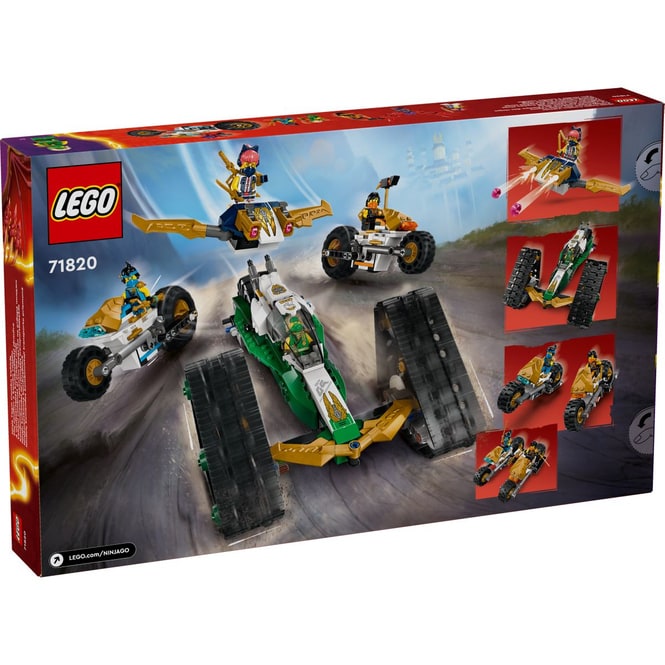 LEGO® NINJAGO® 71820 - Kombi-Raupe des Ninja-Teams