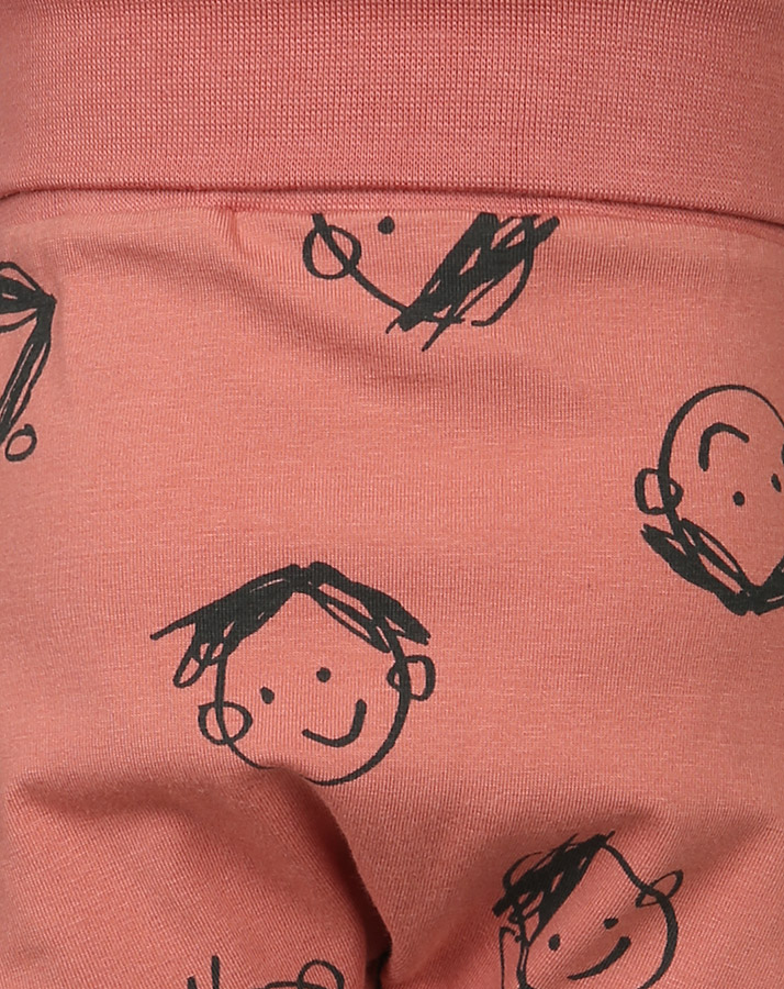Jersey-Hose BLOOMY in rosa