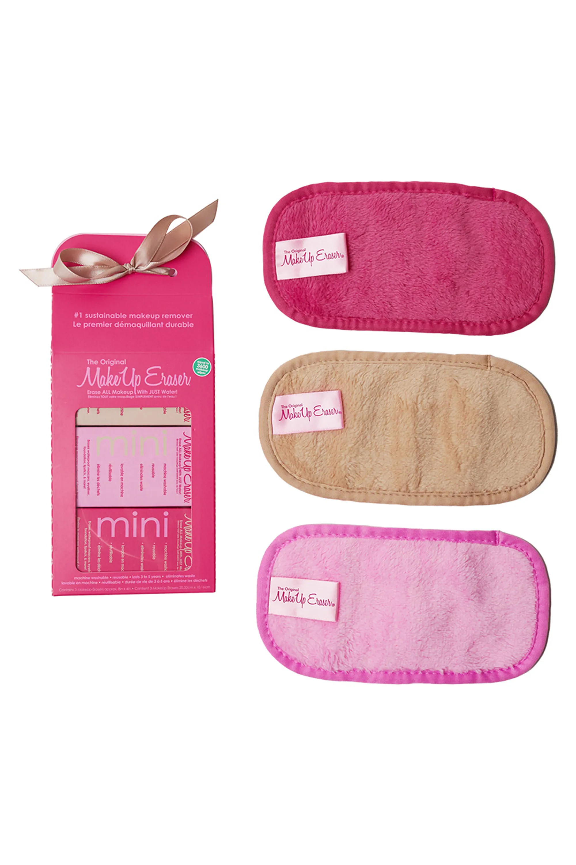 Makeup Eraser Kit 3 mini serviettes démaquillantes