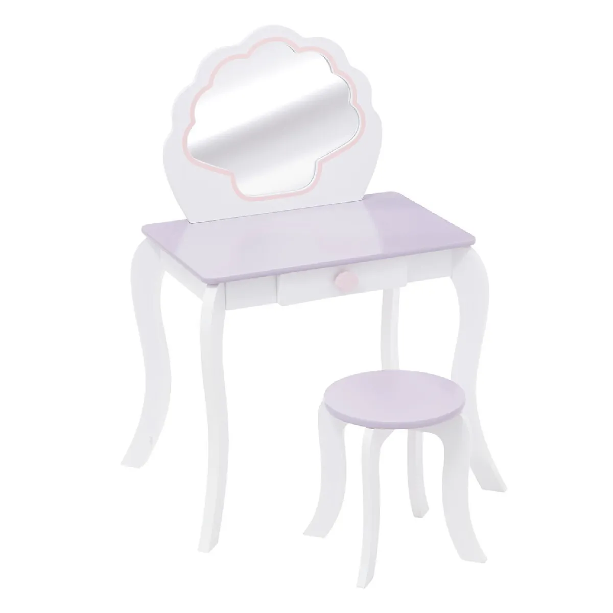 pegane Coiffeuse Enfant - Blanc