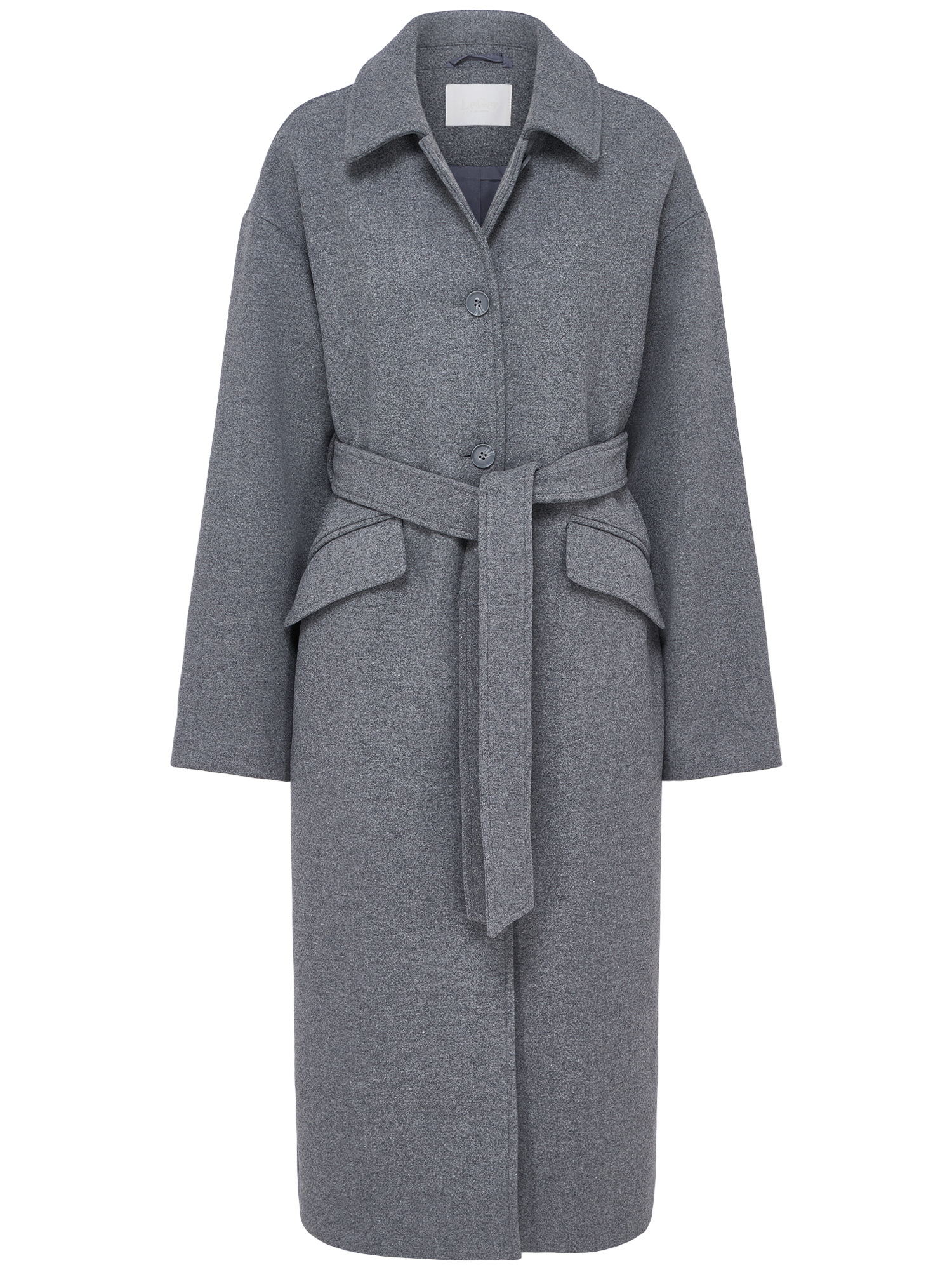 LeGer Langmantel »Anaida, LeGer by Lena Gercke«, Regular fit mit Rundhalsausschnitt