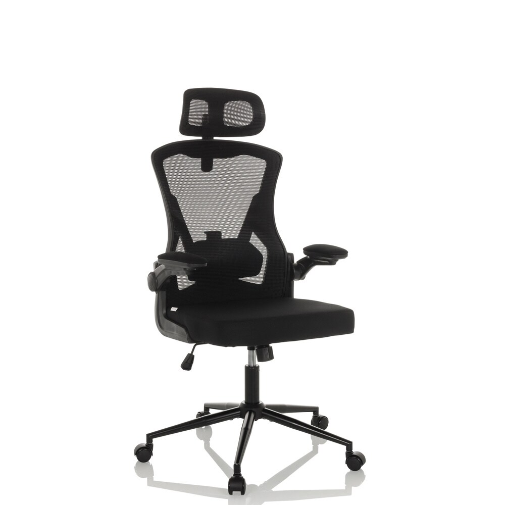 Profi Bürostuhl ARIGANO Stoff/Netzstoff mit Armlehnen hjh OFFICE