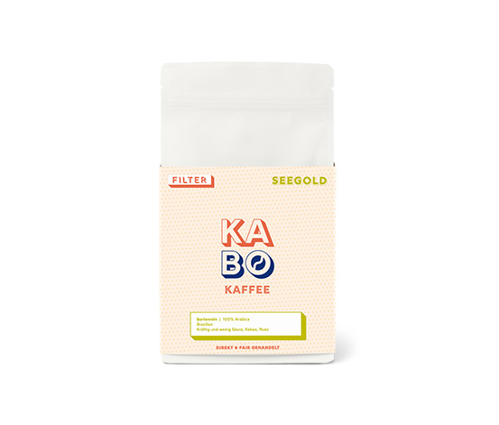 KABO - Seegold Filterkaffee - 250g Ganze Bohne