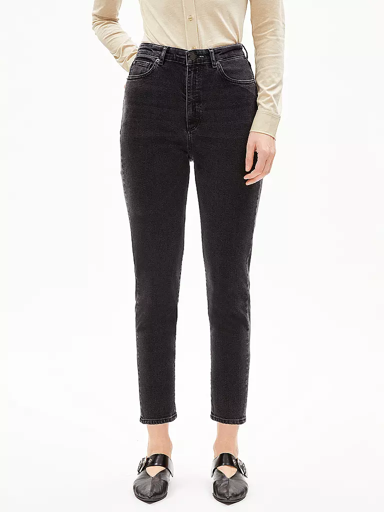 ARMEDANGELS Jeans Mom Fit MAIRAA COMFORT schwarz