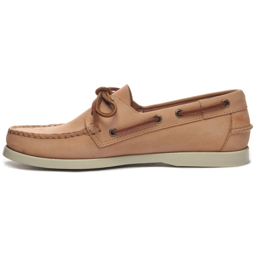 DOCKSIDES PORTLAND vegtan hand natural-Chaussures bateau pour homme en cuir Portland