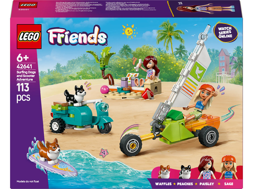 CÃES SURFISTAS LEGO FRIENDS