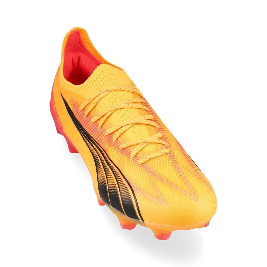 PUMA Ultra Ultimate FG/AG Forever Faster - Sun Stream/Noir/Crépuscule Femme