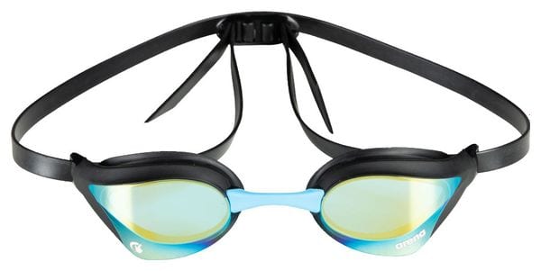 Lunettes de Natation Arena Cobra Core Swipe Mirror Noir Bleu