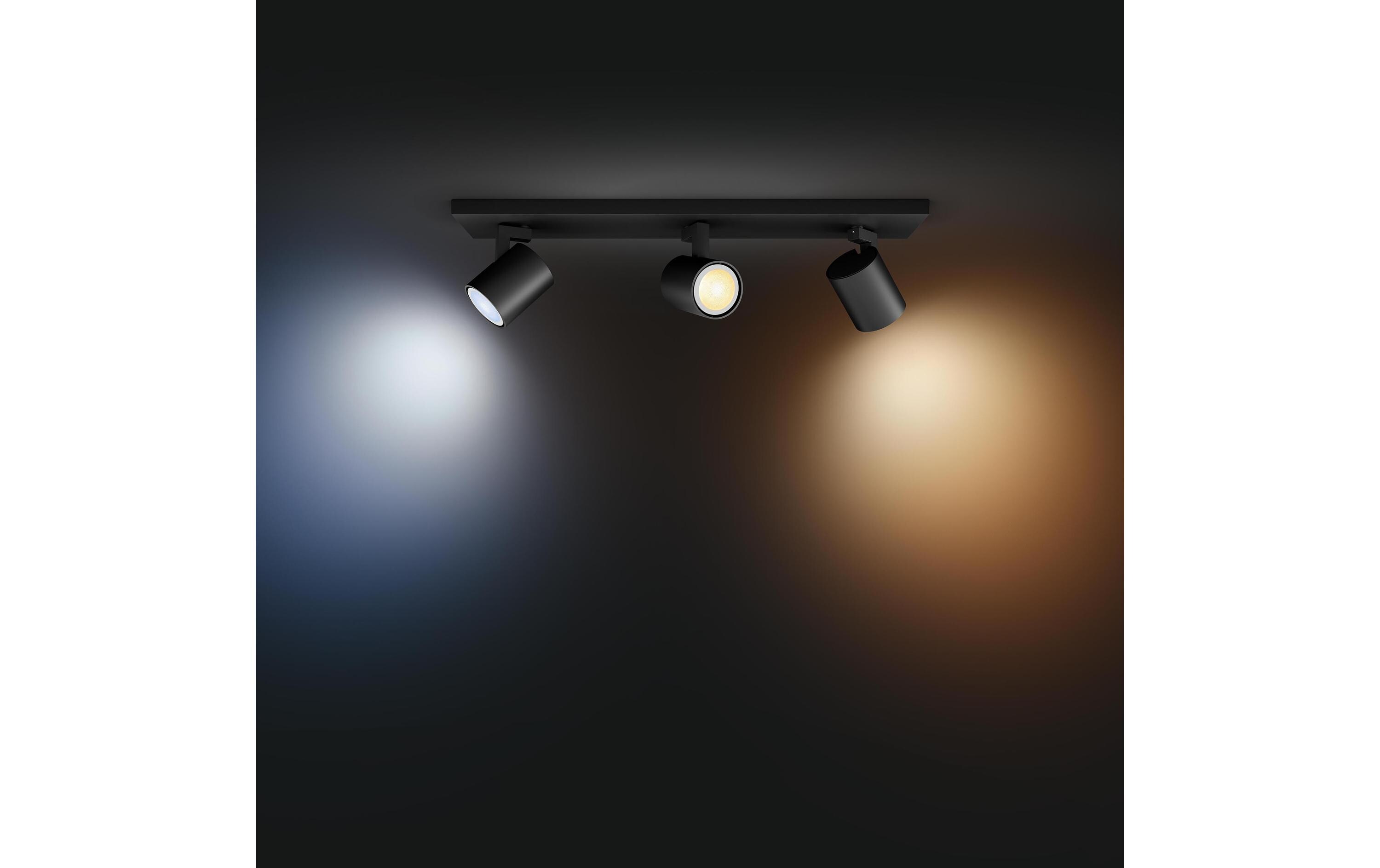 White Ambiance Runner 3er-Spot Schwarz<br>Flexibles Licht für jeden Raum