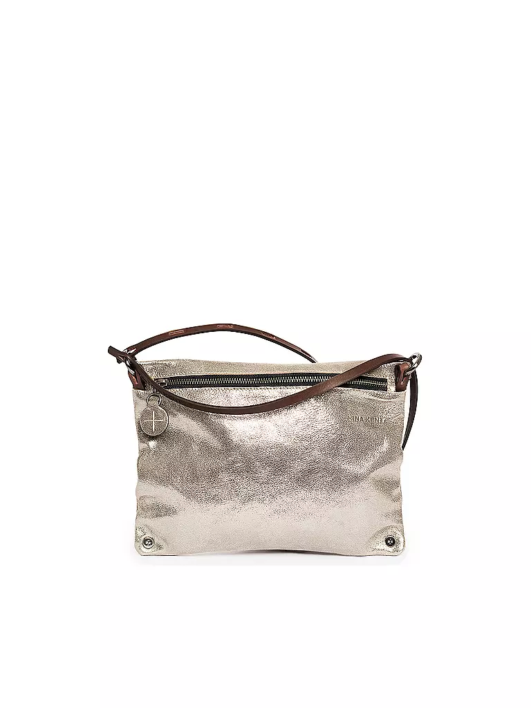 INA KENT Ledertasche - Umhängetasche MOONLIT Ed. 1 gold