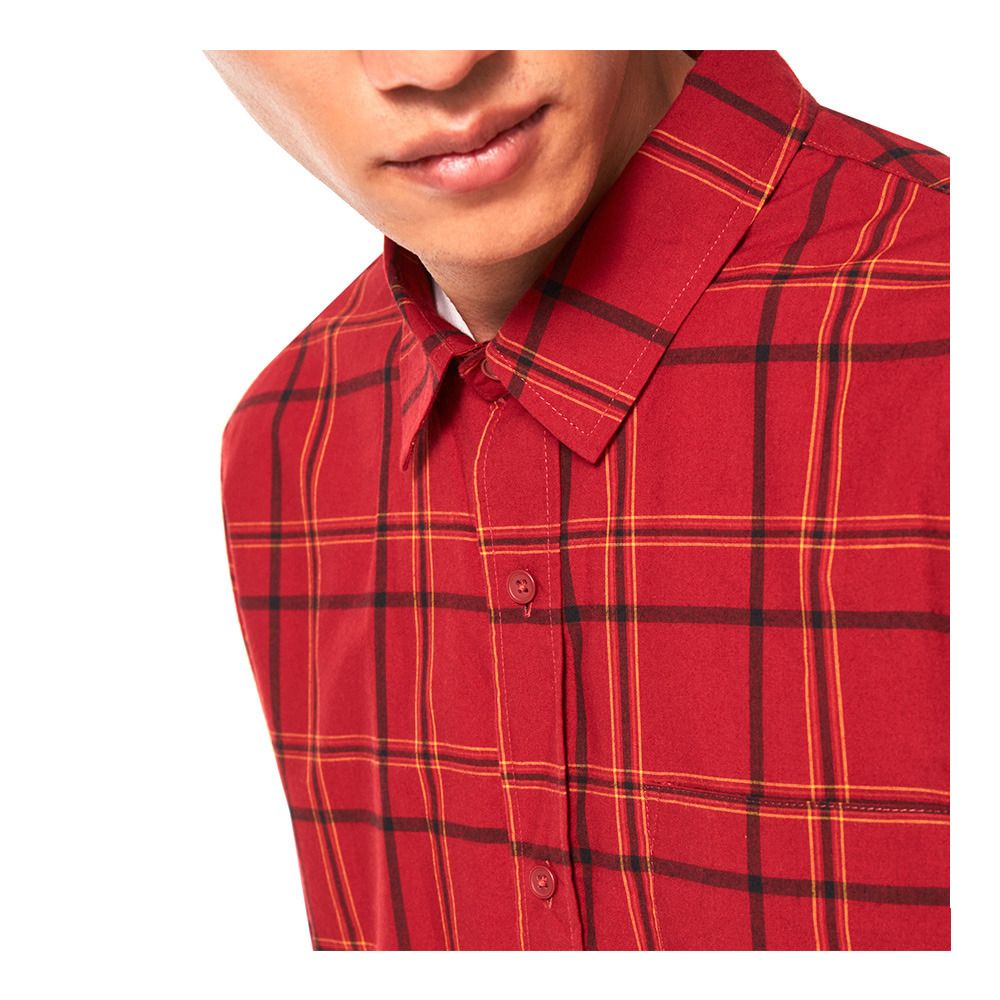 Oakley PACIFIC - Chemise Homme iron red check