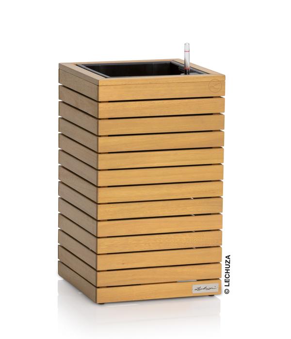 LECHUZA® Holz-Kasten PALO Natural Wood 35,
