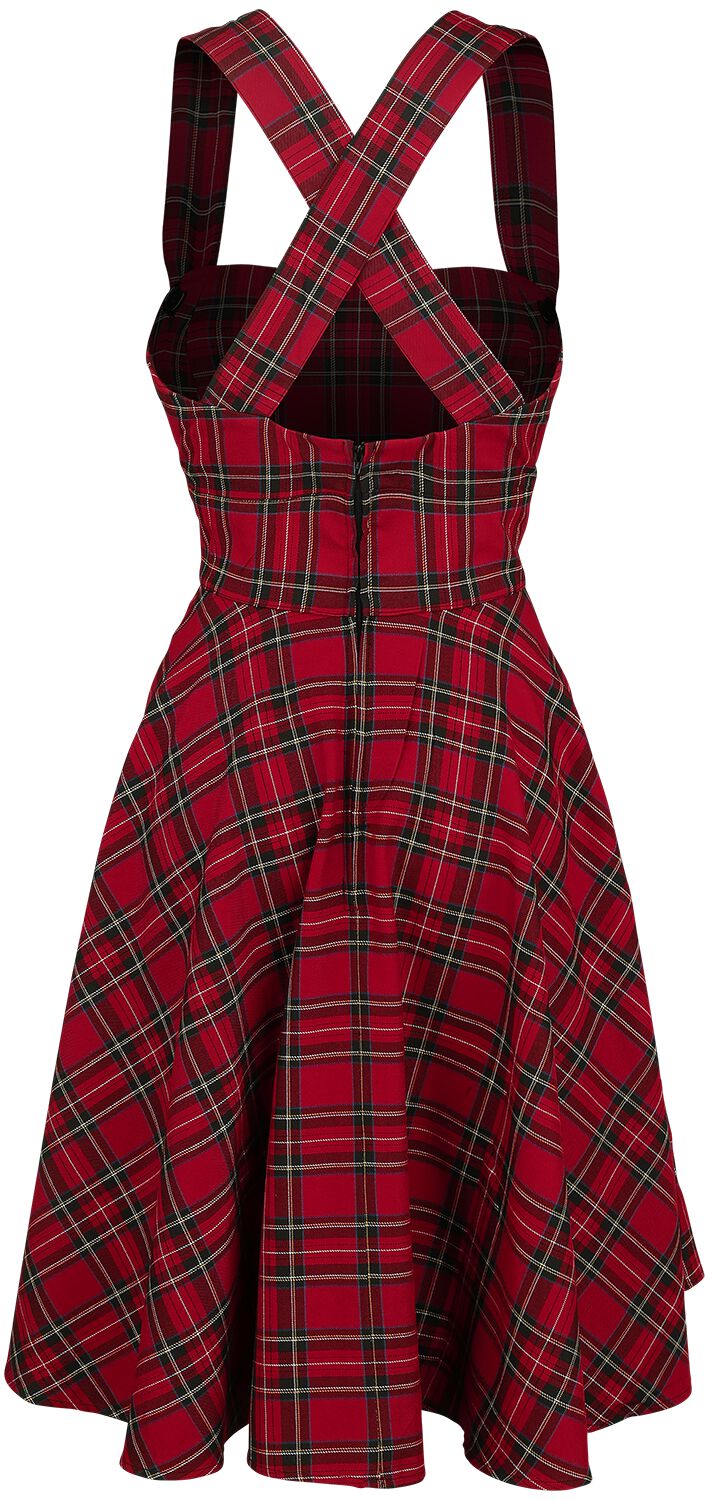Robe Salopette Irvine | Hell Bunny Robe mi-longue