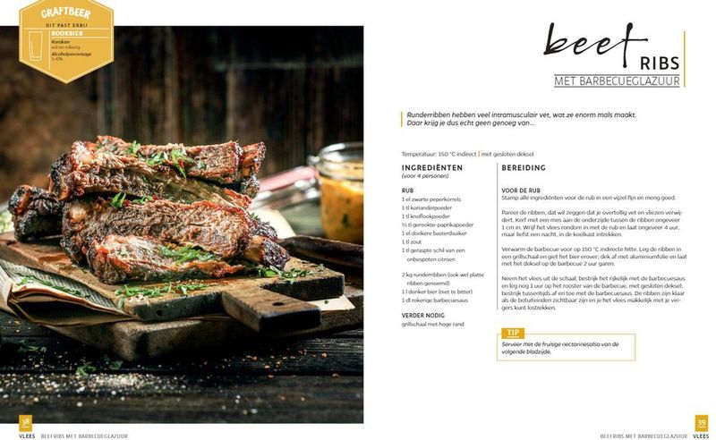 Barbecueboek - 70 Recepten - Inclusief Bieradvies - Vlees - Vis - Vegetarisch