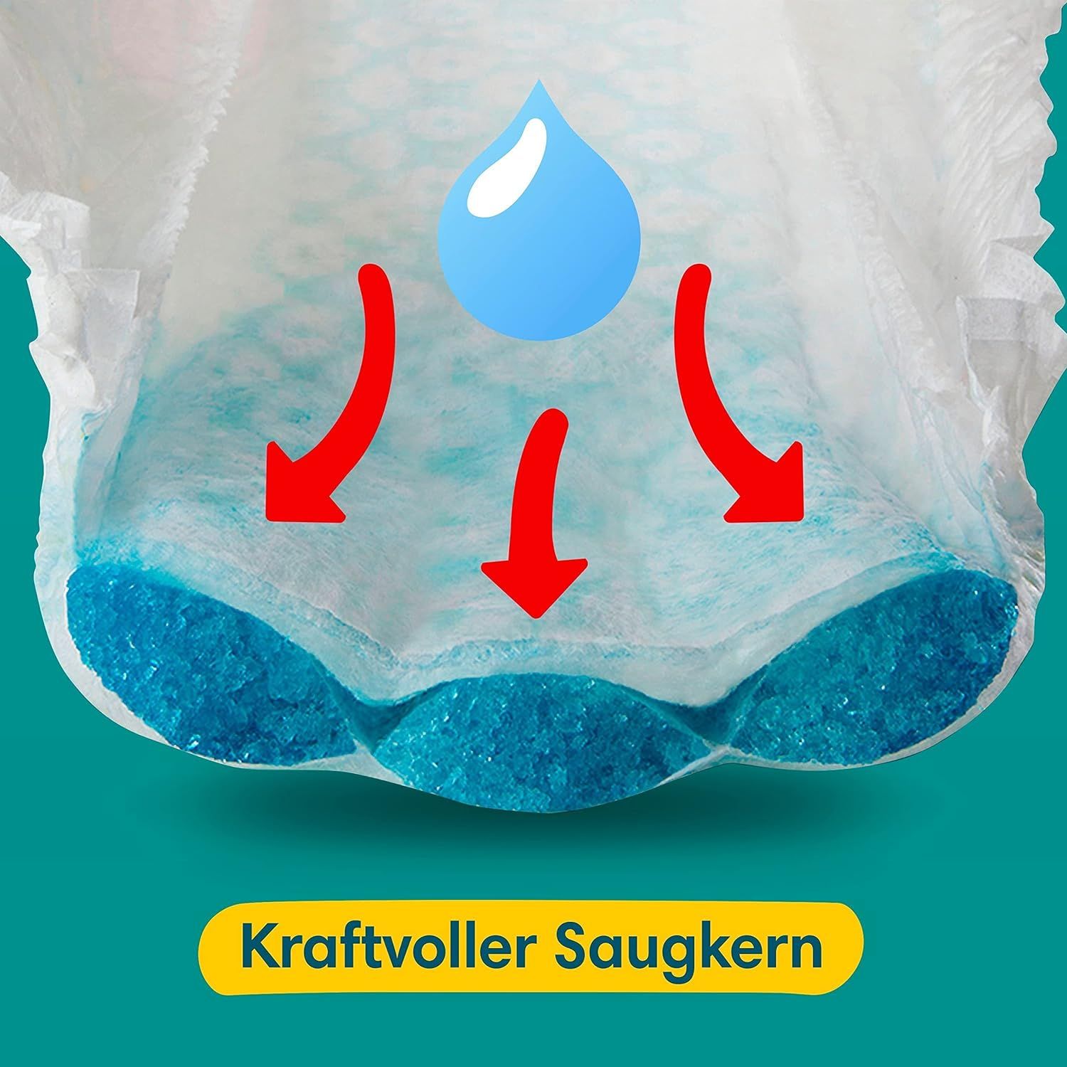 Pampers Windeln Pants Größe 3 (6-11kg) Baby-Dry